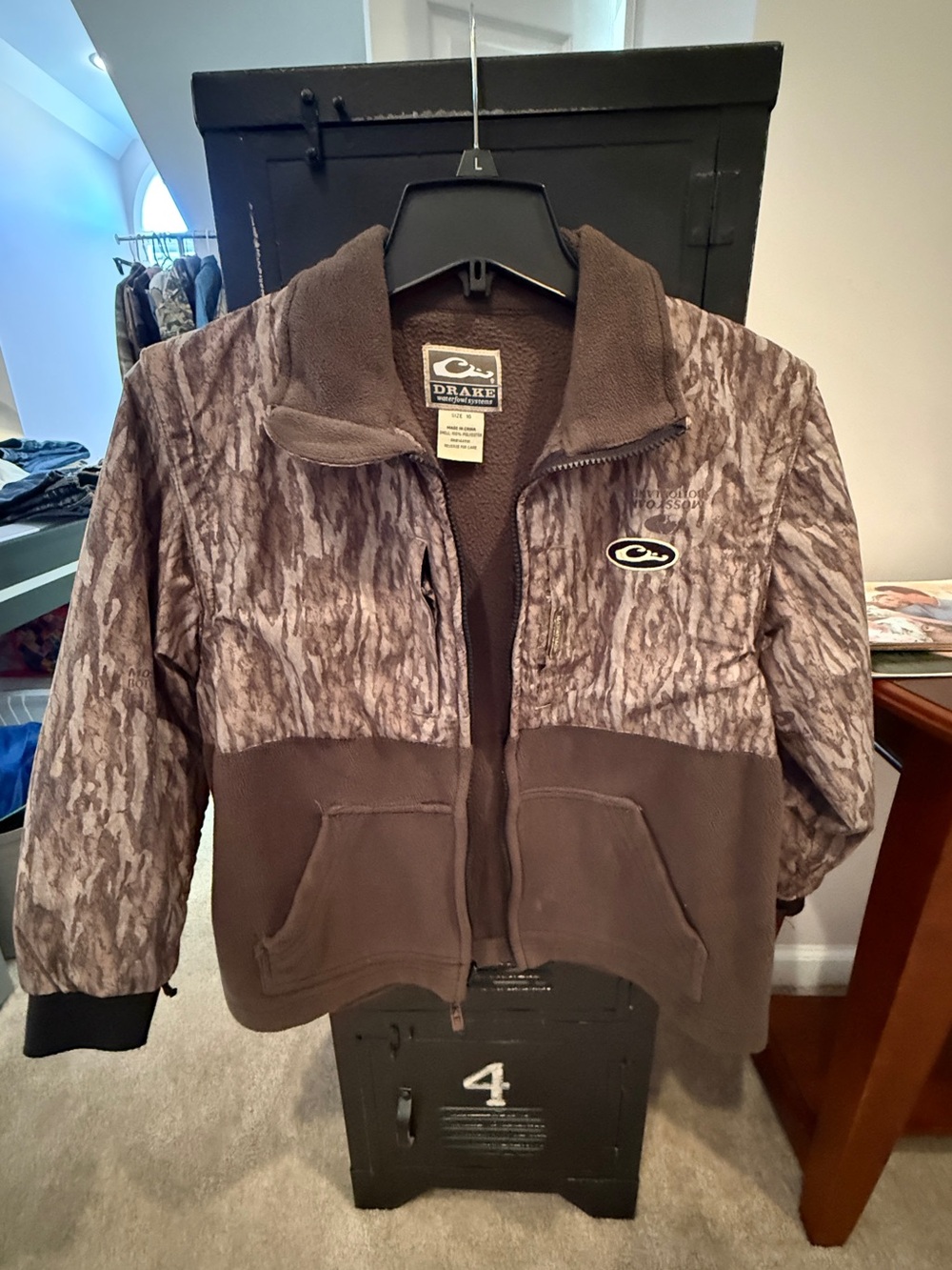 Drake Youth 16 MST Eqwader Camo Convertible Jacket Vest